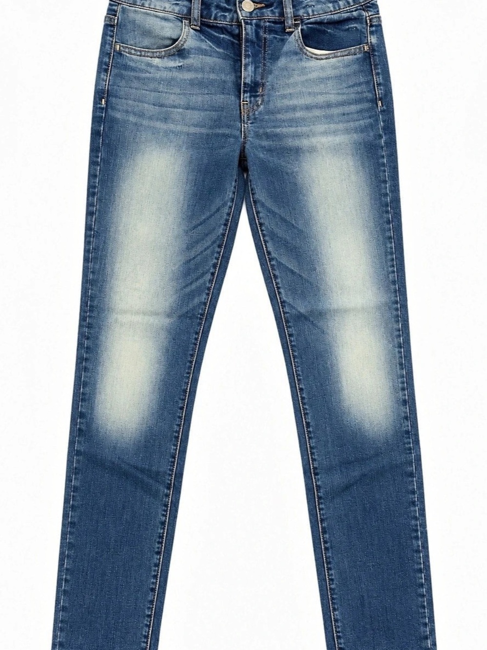 American Eagle Hi-Rise Jegging Super Stretch Jeans Medium Wash Size 8 Regular